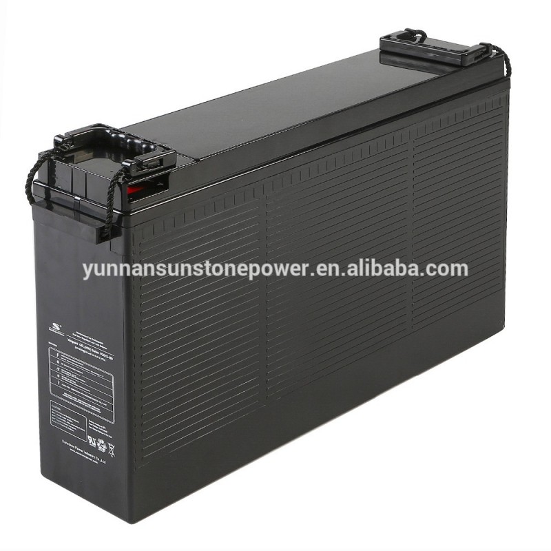 前面端子ディープサイクルメンテナンスフリー鉛酸/agm/12v180ahゲル太陽電池-蓄電池問屋・仕入れ・卸・卸売り