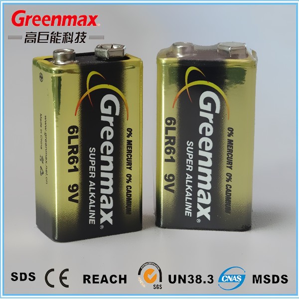 高品質のアルカリ乾電池9v6lr61バッテリー-一次電池、乾電池問屋・仕入れ・卸・卸売り