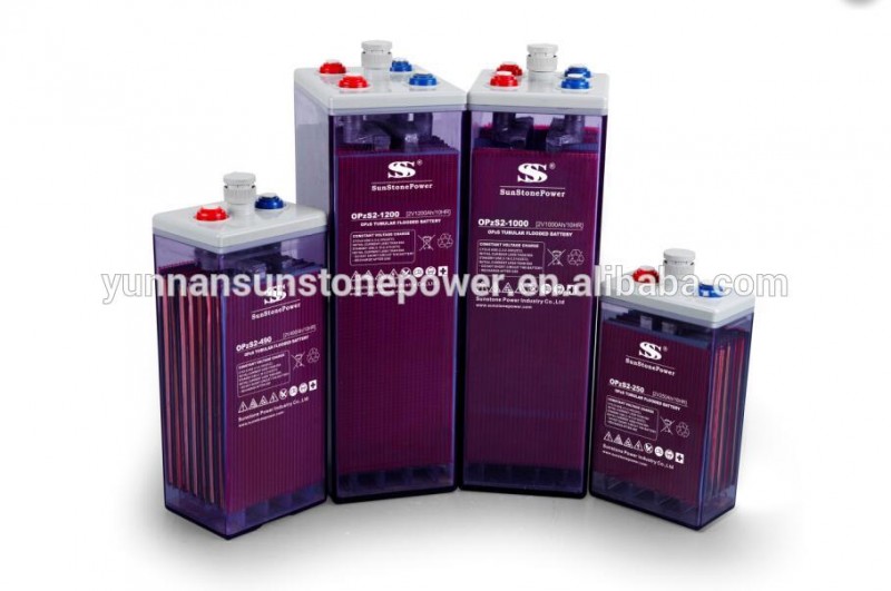 opzs鉛酸管状プレートバッテリー2v2500ahをフラッディング、 2v3000ah-蓄電池問屋・仕入れ・卸・卸売り