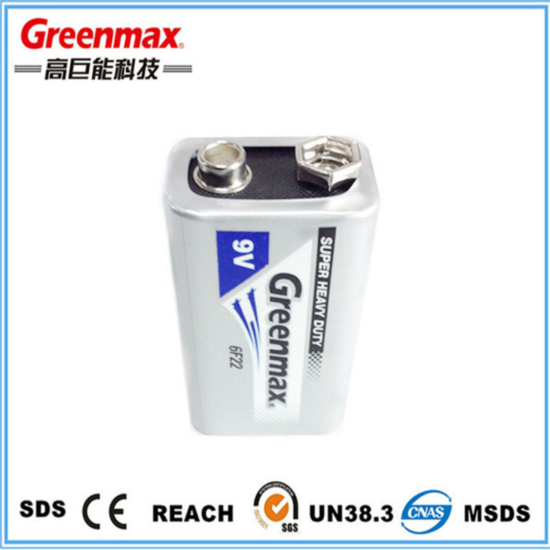 アリババ卸売9ボルト亜鉛炭素バッテリー6f22-一次電池、乾電池問屋・仕入れ・卸・卸売り