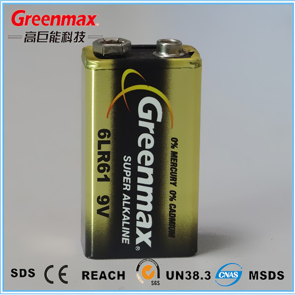 中国の製造業者であるスーパーアルカリ電池6lr61高容量の乾電池-一次電池、乾電池問屋・仕入れ・卸・卸売り