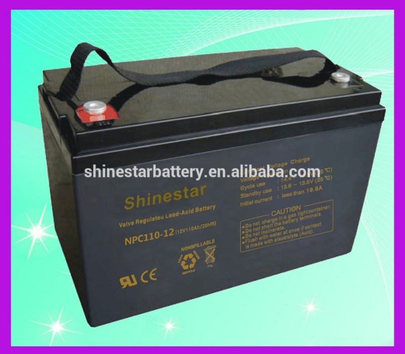 Shinestar強力な 110ah ディープサイクル 36v リチウム バッテリー NPC110-12 で競争力の ある価格-問屋・仕入れ・卸・卸売り
