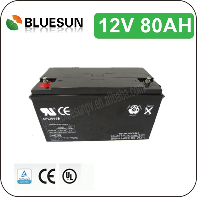 良い価格12v80ahブルーサンマリンバッテリーのためのトローリングモーターを持つ太陽系のためにisocerohs指令ulの証明書-蓄電池問屋・仕入れ・卸・卸売り