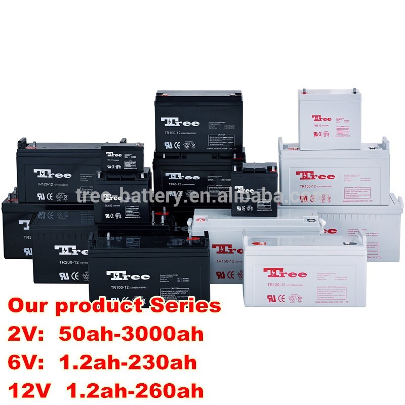 充電式ゲルソーラーバッテリー12ボルト10ah、20ah、24ah、33ah、38AH、50ah、65AH、80ah、100ah、120ah、150ah、200ah、250ああ-蓄電池問屋・仕入れ・卸・卸売り