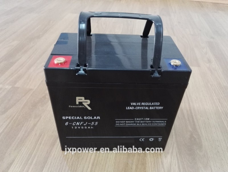 ハイテック鉛クリスタルバッテリー6-CNFJ-55-蓄電池問屋・仕入れ・卸・卸売り