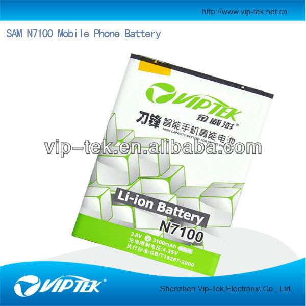 携帯電話の充電式バッテリー　viptek4.35vsamn71003100mahバッテリ-二次電池問屋・仕入れ・卸・卸売り