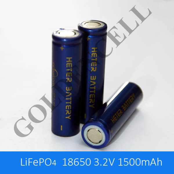 Lifepo4の3.2v1500mah18650バッテリーと長いサイクル寿命-二次電池問屋・仕入れ・卸・卸売り