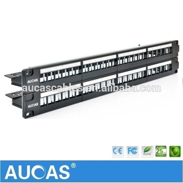 工場供給aucasパネル48ポートパッチパネルケーブル管理用供給でホット価格-その他配線器具問屋・仕入れ・卸・卸売り