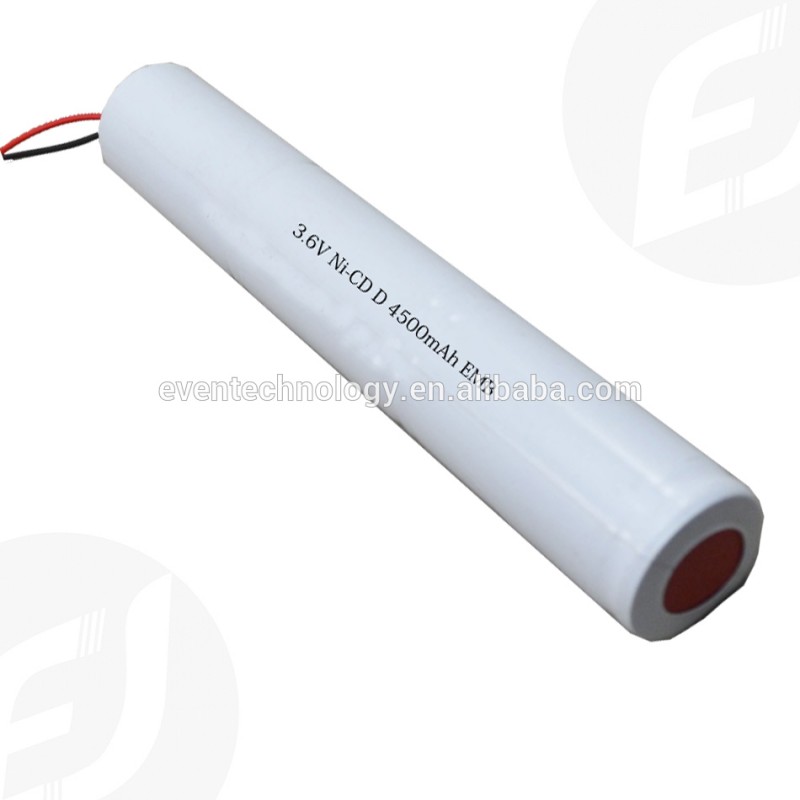 6vd4500麻雀のni-cd電池用led電球/電池セルled電球のための3時間緊急期間-二次電池問屋・仕入れ・卸・卸売り