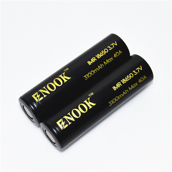 高ドレインrechargeble enook 18650バッテリー3100 mah 40aリチウムイオン電池用蒸気を吸うことモッズ電気ツール-二次電池問屋・仕入れ・卸・卸売り