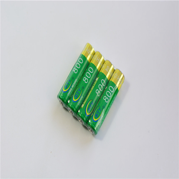 高品質ニッケル水素最高のバッテリー1.2ボルト800 mah充電式電池aaa oem 2.4ボルトニッケル水素充電式バッテリーaaa-二次電池問屋・仕入れ・卸・卸売り