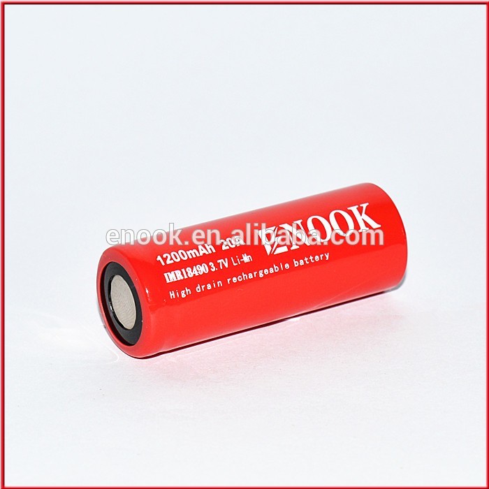 最も人気!!! cyclidrical enook 18490 1200 mahバッテリリチウムmn充電式バッテリーで最低価格-二次電池問屋・仕入れ・卸・卸売り