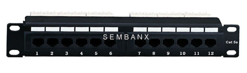 cat5e12ポートパッチパネル-その他配線器具問屋・仕入れ・卸・卸売り