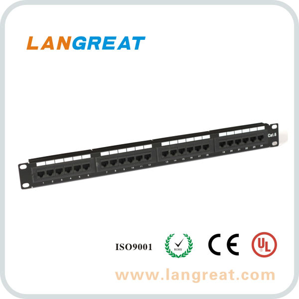 Cat6utp24ポートパッチパネル/19インチ-その他配線器具問屋・仕入れ・卸・卸売り