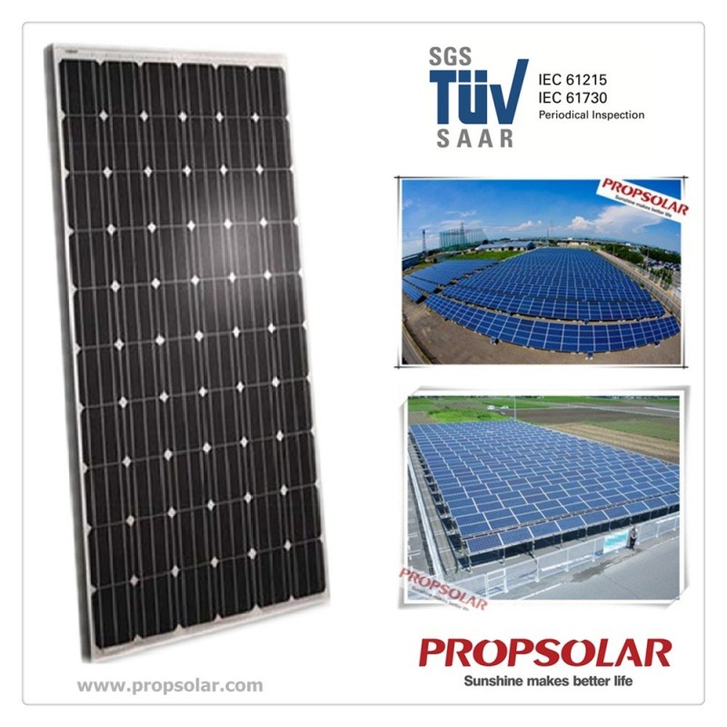 高効率の単結晶太陽電池パネル モノ ソーラー 260 ワット太陽電池バルク-太陽電池、ソーラー・パネル問屋・仕入れ・卸・卸売り