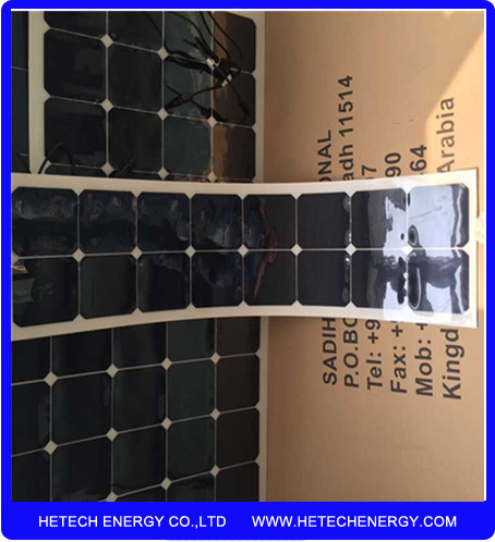 薄膜太陽電池モジュール50w工場直接価格セミフレキシブルsunpower社pvソーラーパネル-太陽電池、ソーラー・パネル問屋・仕入れ・卸・卸売り