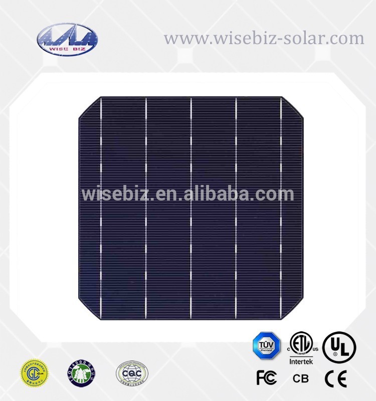 台湾人156x156mm黒モノラル太陽電池-太陽電池、ソーラー・パネル問屋・仕入れ・卸・卸売り