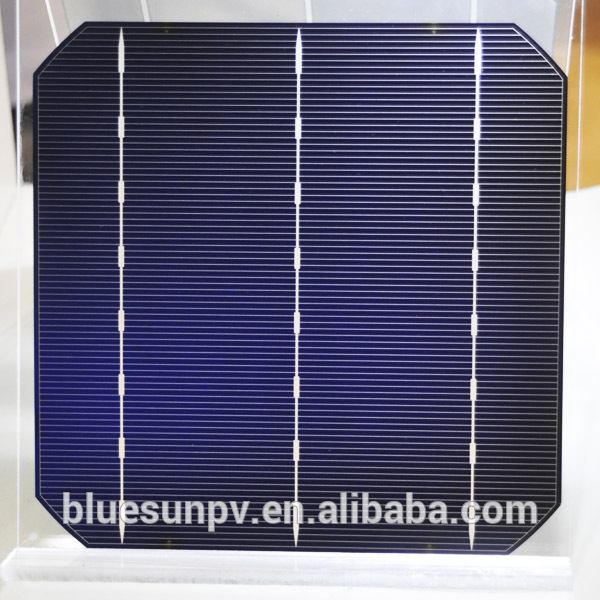 125mm*125mm、 ポリサイズ156mm*156mmグレードの品質および単結晶太陽電池太陽電池パネルのための細胞-太陽電池、ソーラー・パネル問屋・仕入れ・卸・卸売り