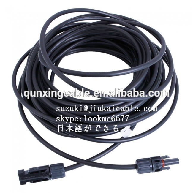 Tuv 2pfg 1169 pvケーブル6ミリメートルシングルコア4 sqmmソーラーケーブルpv1-f 16ミリメートルpvケーブル-電源ケーブル問屋・仕入れ・卸・卸売り