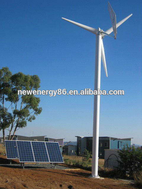 2016! 5kw風力発電機タイプ水平軸風力タービン、5000ワット風力発電機-代替エネルギージェネレータ問屋・仕入れ・卸・卸売り