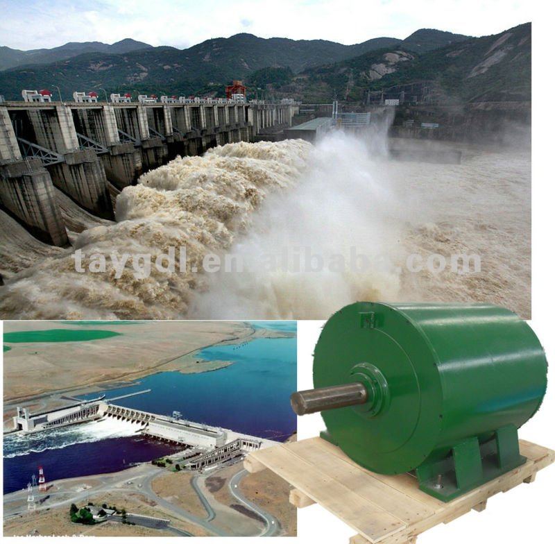 1kw-1200kw高性能ハイドロ電気発電機または水発電機-代替エネルギージェネレータ問屋・仕入れ・卸・卸売り
