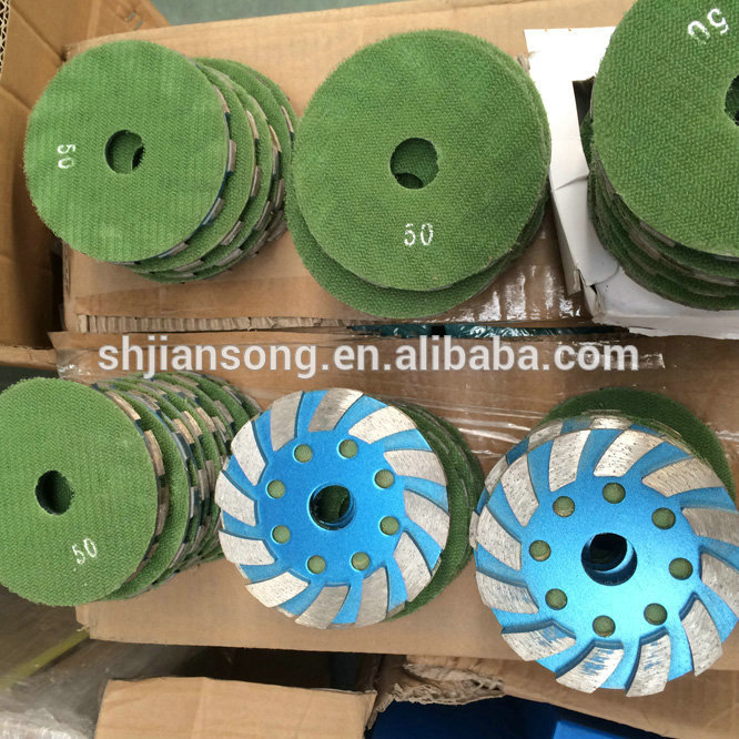 研削力4 "12 ミリメートル #100花崗岩研磨パッド-問屋・仕入れ・卸・卸売り