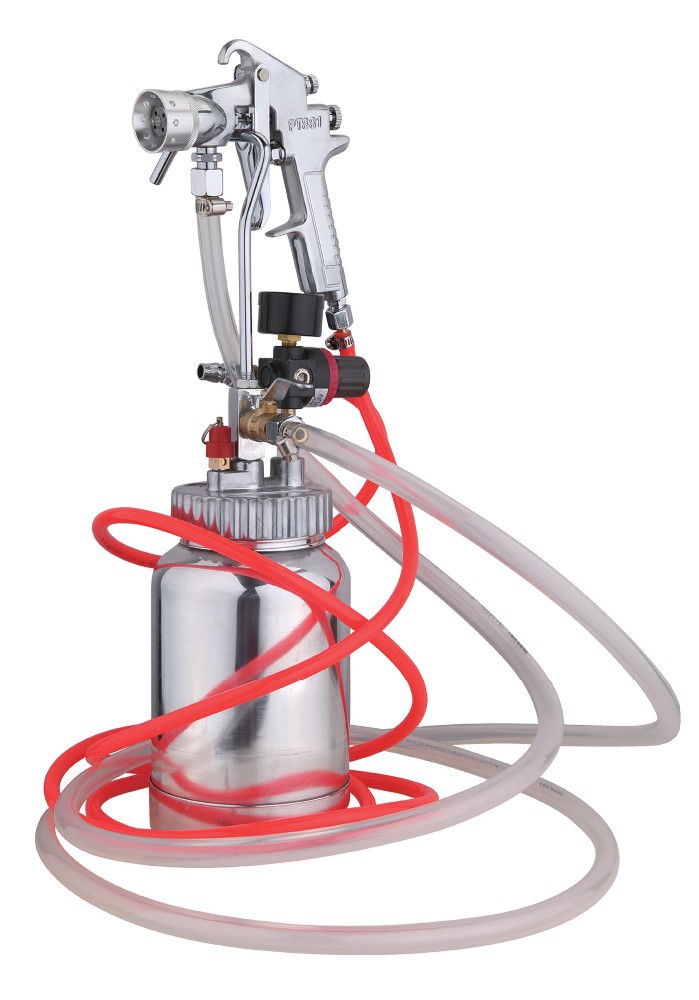 ポータブル圧力2l/2クォート品質塗料タンクキット水で-i n- 水マルチ- カラースプレーガンとホースpt-2km-スプレーガン問屋・仕入れ・卸・卸売り