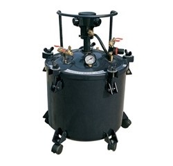 40l/qtオートミキシング品質の塗料hvlpエア圧力pot/pt-40aタンク-スプレーガン問屋・仕入れ・卸・卸売り