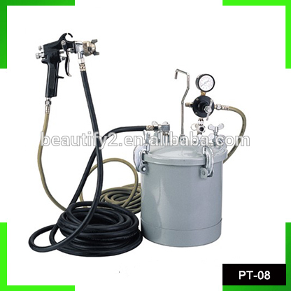 空気の圧力でペイントタンクスプレーガンpt-08塗料タンク噴霧器-スプレーガン問屋・仕入れ・卸・卸売り