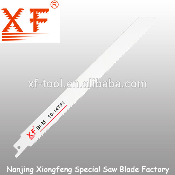 Bi- 金属のサーベルは、 刃が、 プログレッシブ歯往復鋸刃: xf-s1122vf、 xf-s1025vf、 xf-s3456x、 xf-s123xf、 xf2345x、 xf-922vf-鋸歯問屋・仕入れ・卸・卸売り