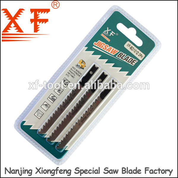 南京xiongfeng b & d シャンク糸鋸刃ツール セット用クリーン カット: XF-BD101D 3pk-問屋・仕入れ・卸・卸売り