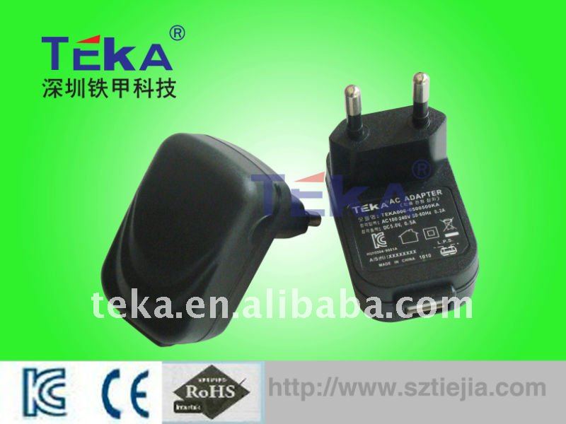 UL、FCC、GS、セリウム、PSE、KC、SAA、等は3V 2A (KAのプラグ) usbのアダプターを承認した-その他電力供給問屋・仕入れ・卸・卸売り