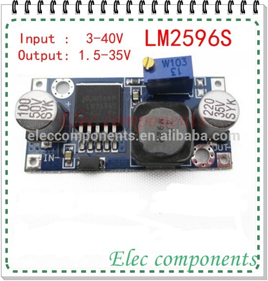 調節可能な高品質3aＤＣＤＣlm2596lm2596s3v-40v1.5v-35v入力出力dc-dcステップ- ダウン電源レギュレータモジュール-その他電力供給問屋・仕入れ・卸・卸売り
