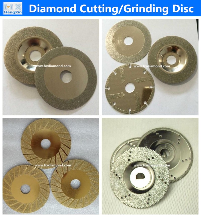 中国fatory熱い販売の電着ダイヤモンドディスクを切断ホイール磁器タイル用-鋸歯問屋・仕入れ・卸・卸売り