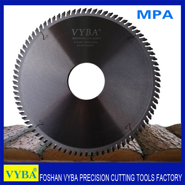 320*84 t vybaプロフェッショナル木材切削atb歯スタイルtct丸鋸刃-鋸歯問屋・仕入れ・卸・卸売り