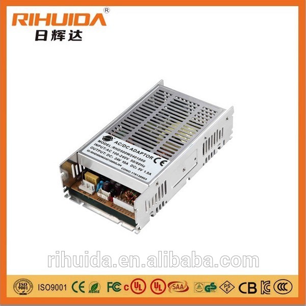 高品質24v10aにacdc工業用パワーサプライ、 cerohs指令の承認-工業用電力供給問屋・仕入れ・卸・卸売り