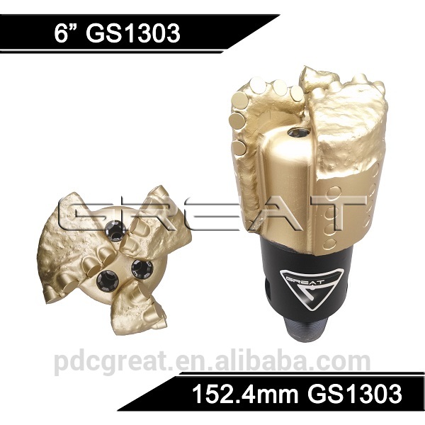 6 "スチールボディpdcビット、drilビット、油、水、天然ガス井掘削-ドリルビット問屋・仕入れ・卸・卸売り