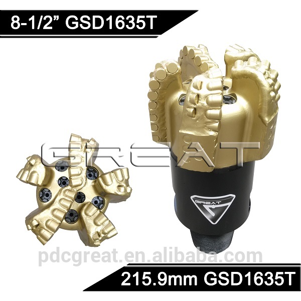 8-1/2 "指向鋼ボディpdcビット、複列カッター、カッタータイプ、よく掘削-ドリルビット問屋・仕入れ・卸・卸売り