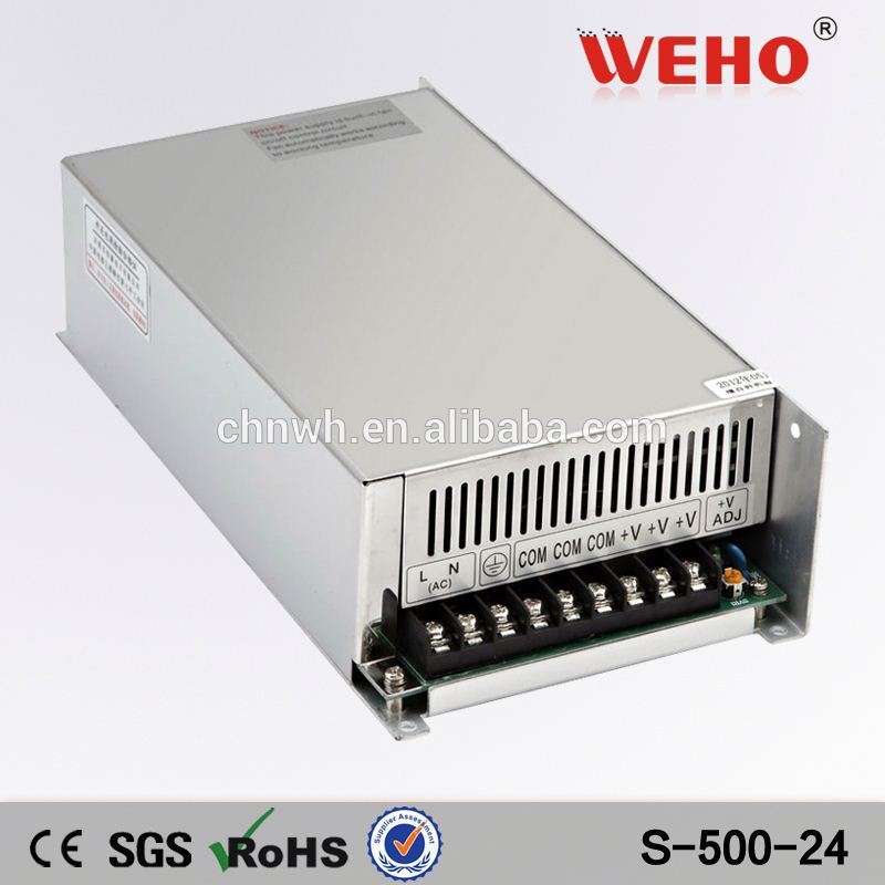 cerohs認証取得500wシングル24v20アンペアdc出力スイッチング電源ゲーム-工業用電力供給問屋・仕入れ・卸・卸売り