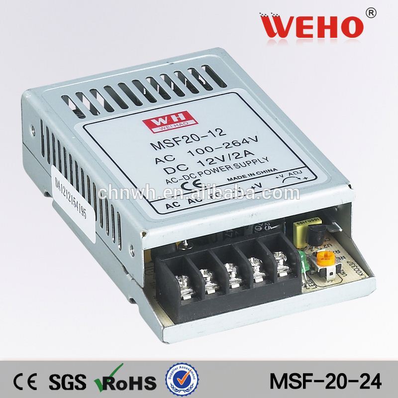 100％オリジナル20w単出力24v極薄高電圧直流電源モジュール-工業用電力供給問屋・仕入れ・卸・卸売り