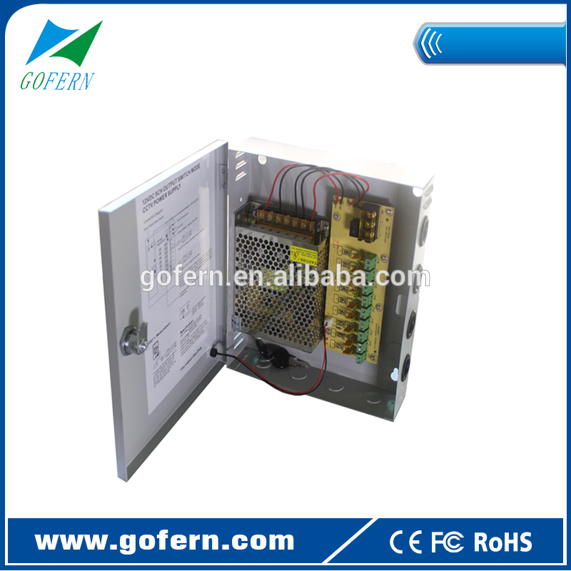 GF60-9H-DM 60ワット9 ch cctv電源12ボルトdc-工業用電力供給問屋・仕入れ・卸・卸売り