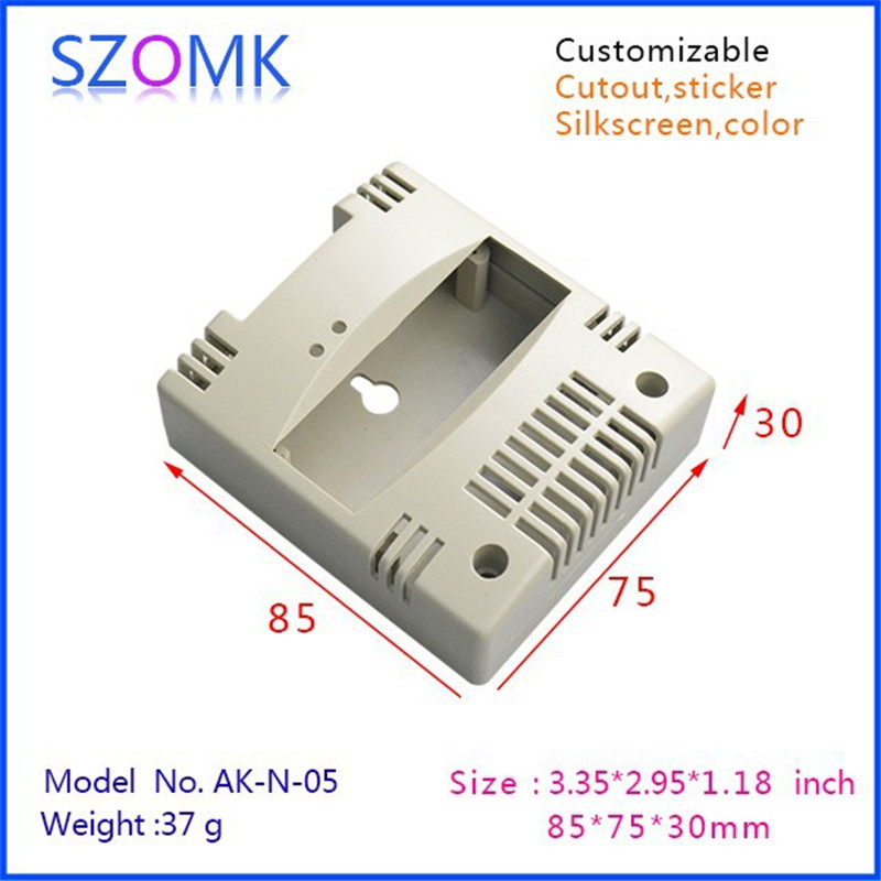 Szomk高品質absプラスチックケース用pcbプロジェクトボックス85*75*30ミリメートル-電子周辺機器問屋・仕入れ・卸・卸売り