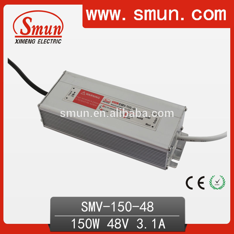 150 ワット 48 ボルト led ドライバ防水電源SMV-150-48-工業用電力供給問屋・仕入れ・卸・卸売り