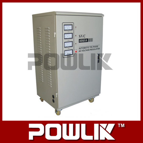 Svc-40kva3相高精度全自動ac電圧安定装置-電圧レギュレータ/安定装置問屋・仕入れ・卸・卸売り