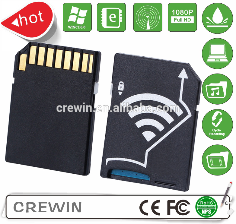 wifi無線アダプタにmicrosdカードカメラを介して、 スマートフォンタブレットのラップトップ、 無線lansdカードアダプター-アダプター問屋・仕入れ・卸・卸売り