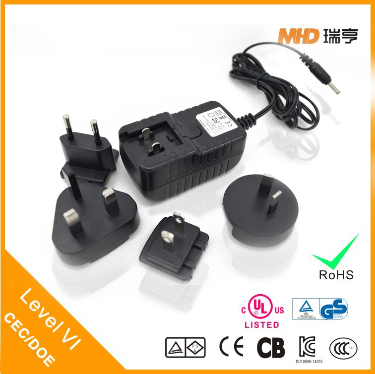 12ボルト交換可能なac dc電源acアダプタでcec/doeレベルvi-AC/DCアダプター問屋・仕入れ・卸・卸売り