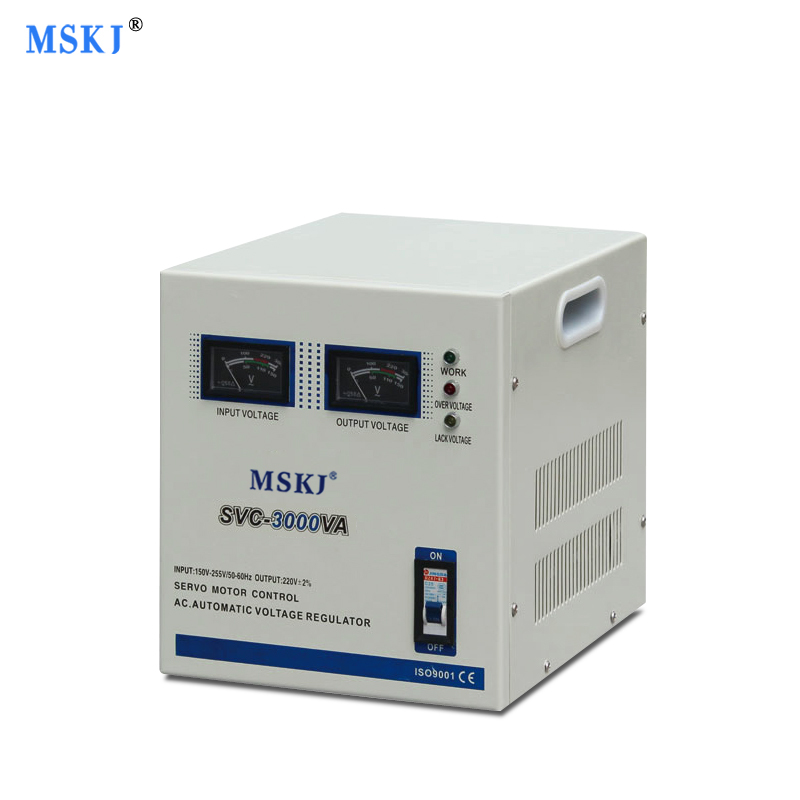 3kva、 高精度5kvasvcサーボ電圧レギュレータ/スタビライザー-電圧レギュレータ/安定装置問屋・仕入れ・卸・卸売り