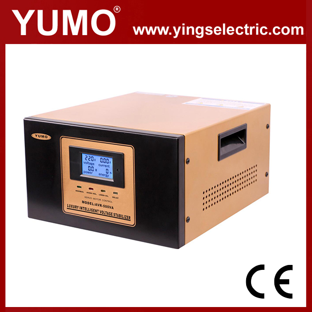 Yumo 500va 3プラグ自動電圧レギュレータ最高電圧スタビライザー-電圧レギュレータ/安定装置問屋・仕入れ・卸・卸売り
