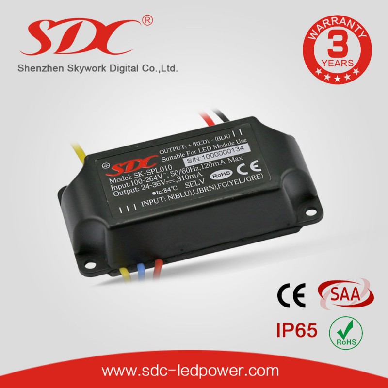 Ce認証取得sk-spl010防水ip6536v/320ma定電流ledドライバledドライバー１０Ｗ300maledドライバ-スイッチング電源問屋・仕入れ・卸・卸売り