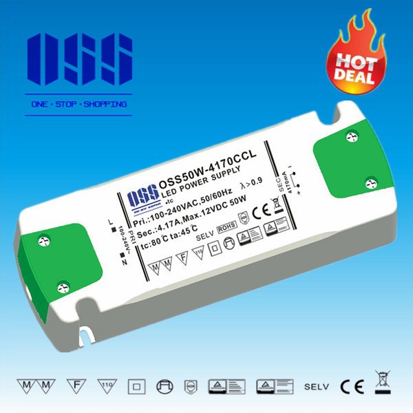 非常灯oss50w-4170ccl1050ミリアンペアledストリップライトドライバ-スイッチング電源問屋・仕入れ・卸・卸売り